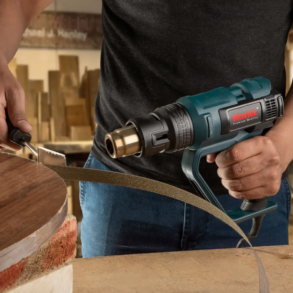 Electric Heat Gun Multi Temperature 2000W - 3 Nozzles