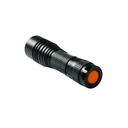 Tactical Mini LED Flashlight  (Zoom) 100 lumen