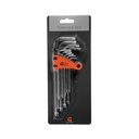Torx Hex Key Set 9pcs, T10,T15,T20,T25, T27,T30, T40, T45, T50