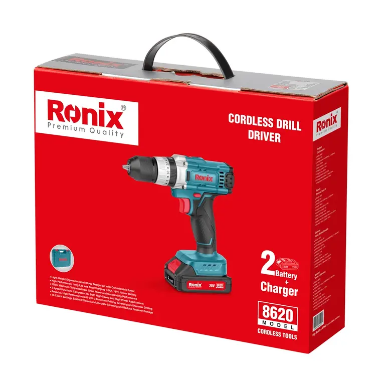 Cordless impact drill driver 10mm-35N.m 20V