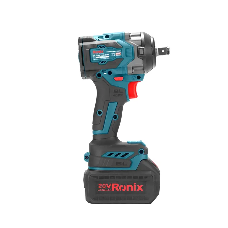 20V Brushless impact Wrench 1/2inch-550 Nm