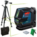Joonlaser Bosch GLL 2-15 G, ± 0.3 mm/m, 15 m + kolmjalg BT150