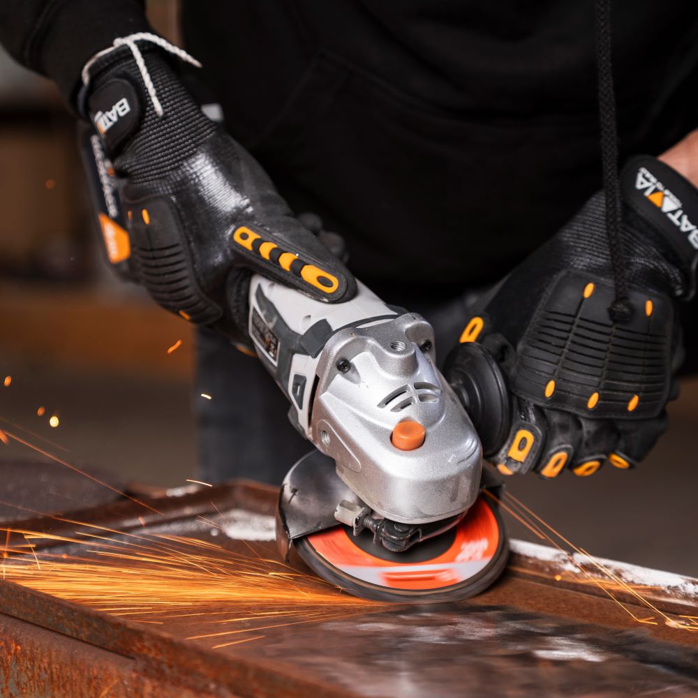 Batavia 18V brushless angle grinder 115 mm. Without battery and charger