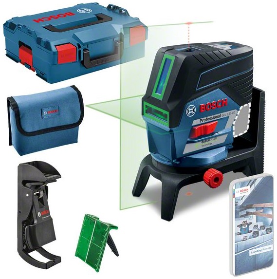 Kombilaser Bosch GCL 2-50 CG, RM2, SOLO, ± 0.3 mm/m, 20 - 50 m