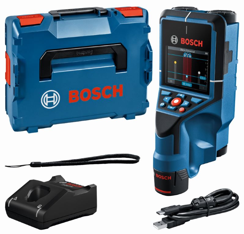 Seinaskänner Bosch D-tect 200 C, ± 5 mm, 200 mm (1x2.0 Ah)