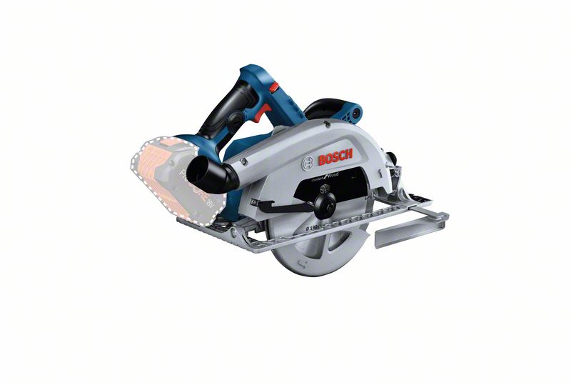 Akuketassaag Bosch GKS 18V-68 C, SOLO, 5.000 min.-1, BITURBO