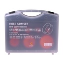 Hole Saw Bi-Metal Cobolt Set 9 pcs 19,22,27,35,58,73,83 mm