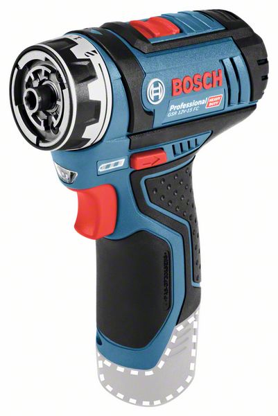 Akutrell Bosch GSR 12V-15 FC, SOLO, 0-400 / 0-1.300 min.-1