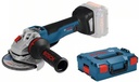 Akunurklihvija Bosch GWS 18V-10 PSC, SOLO, 18V, 4.500 - 9.000 min.-1