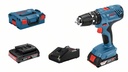 Löökakutrell Bosch GSB 18V-21, (2x2.0Ah), GAL 18V-40, 0-480 / 0-1.800 min.-1