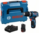 Löökakutrell Bosch GSB 12V-35, (2x3.0Ah), 0-460 / 0-1.750 min.-1