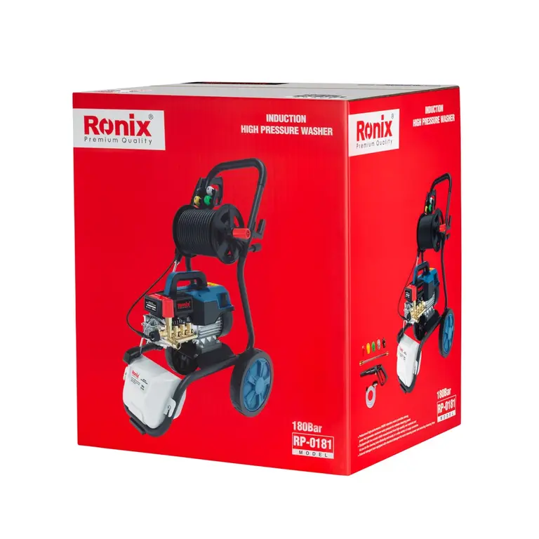Industrial Induction high Pressure Washer 180 bar-2400W