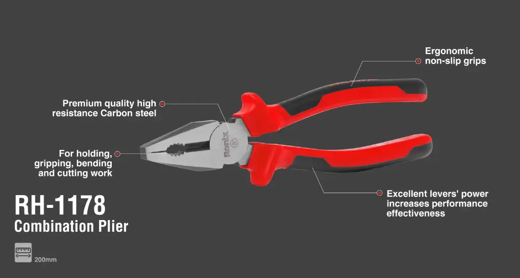 Combination Plier 200mm/8Inch-Ultra Series