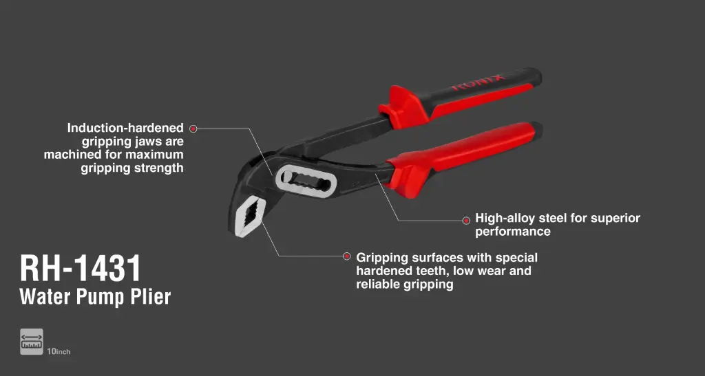 Water Pump Pliers 225mm/10 inch