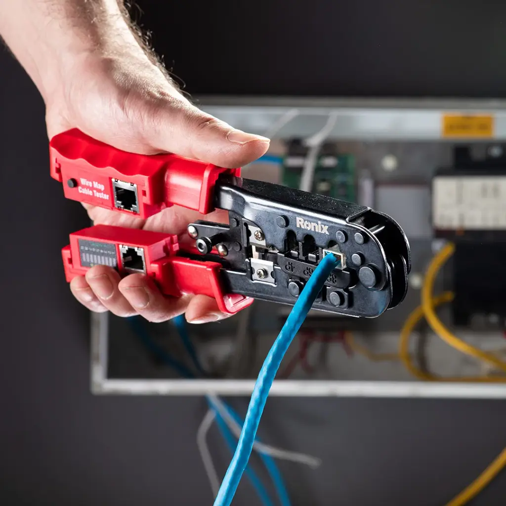 Modular Crimping Tool with Tester
