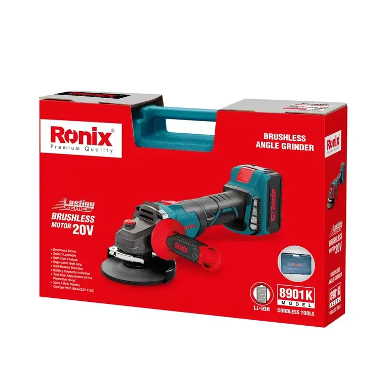 20v Brushless mini angle grinder 115mm