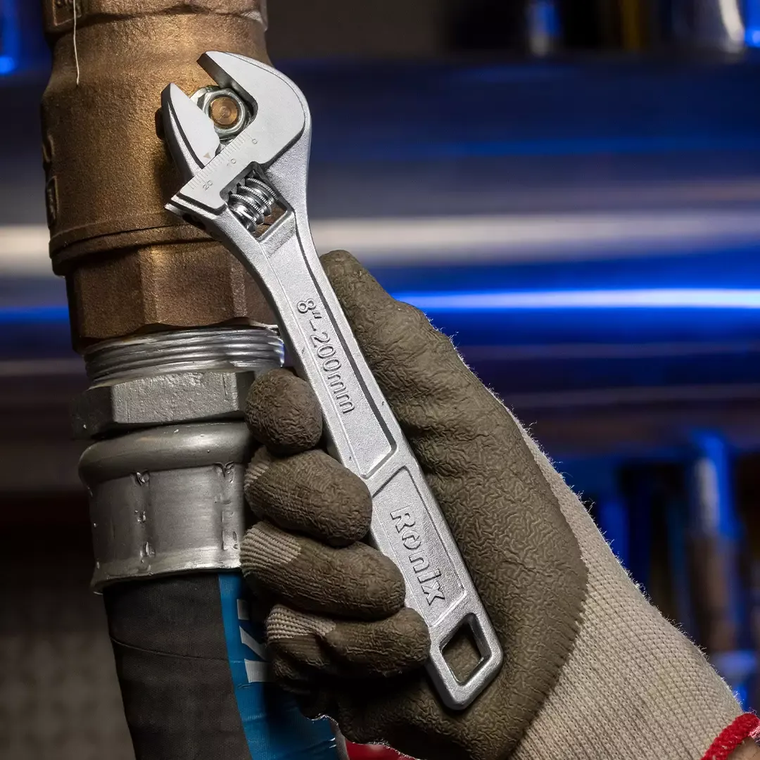 Adjustable Wrench 8 inch-Chrome Series