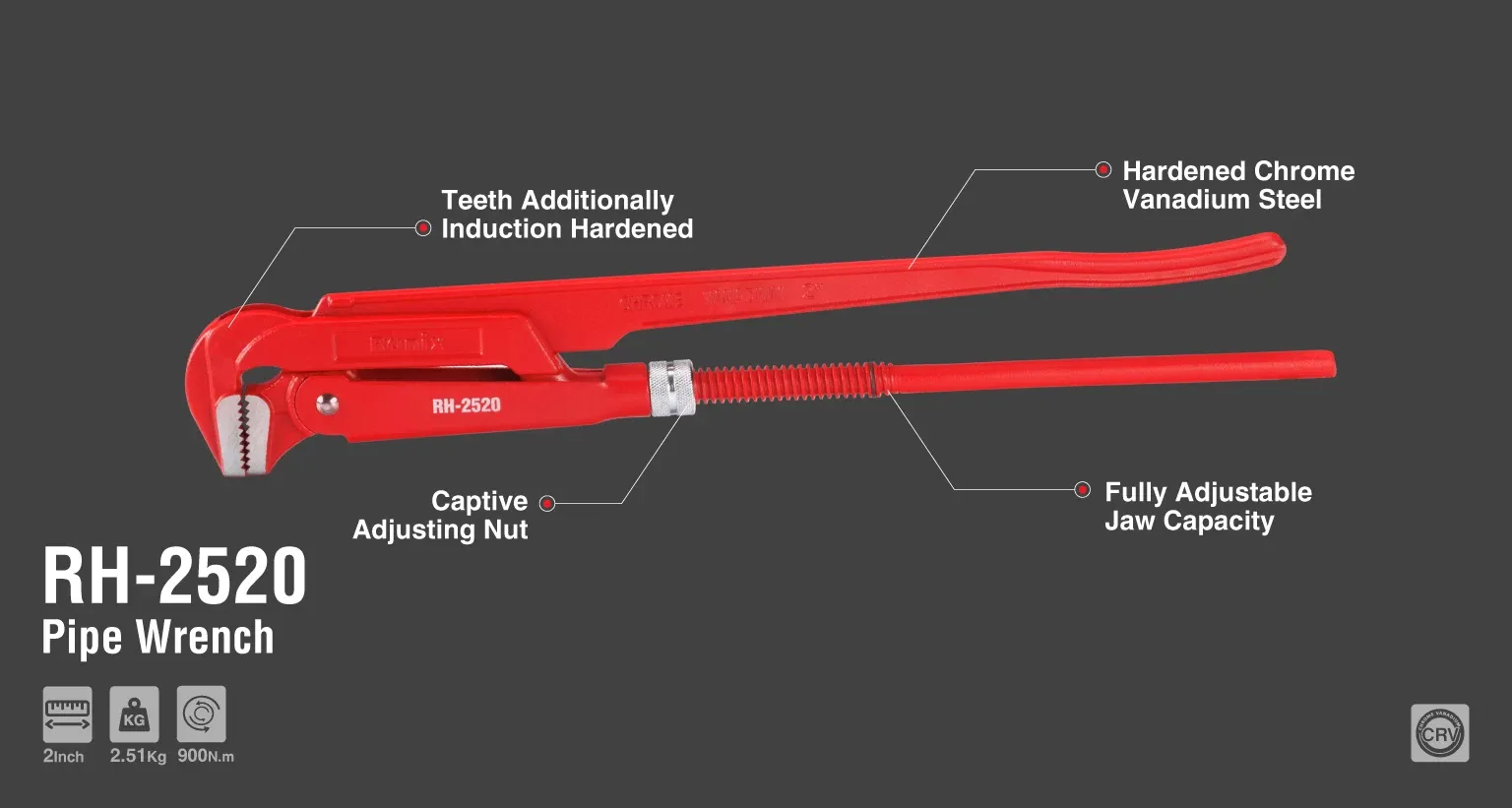 Pipe Wrench 2"