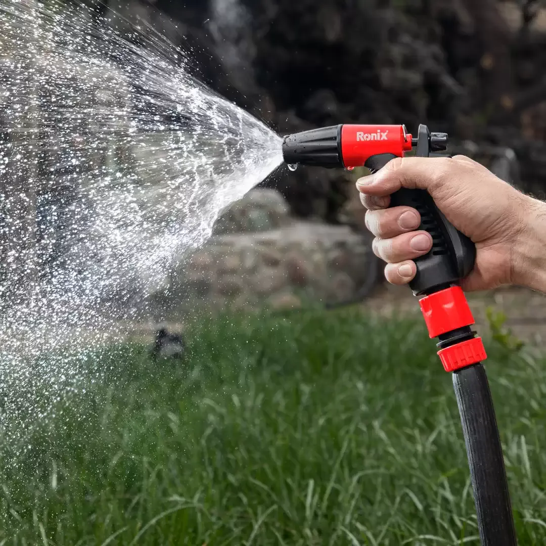 Adjustable Plastic Spray Gun Set
