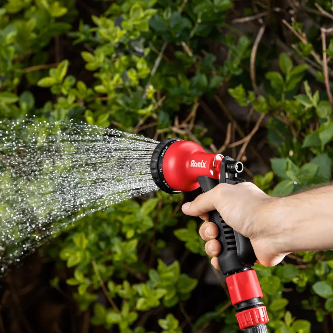 8-Pattern Plastic Spray Gun and Hose Fittings