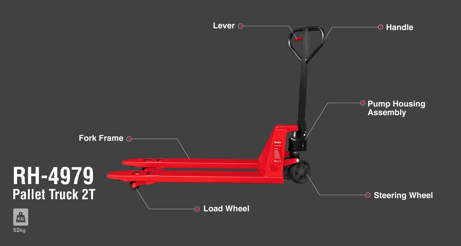 Pallet Truck 2Ton
