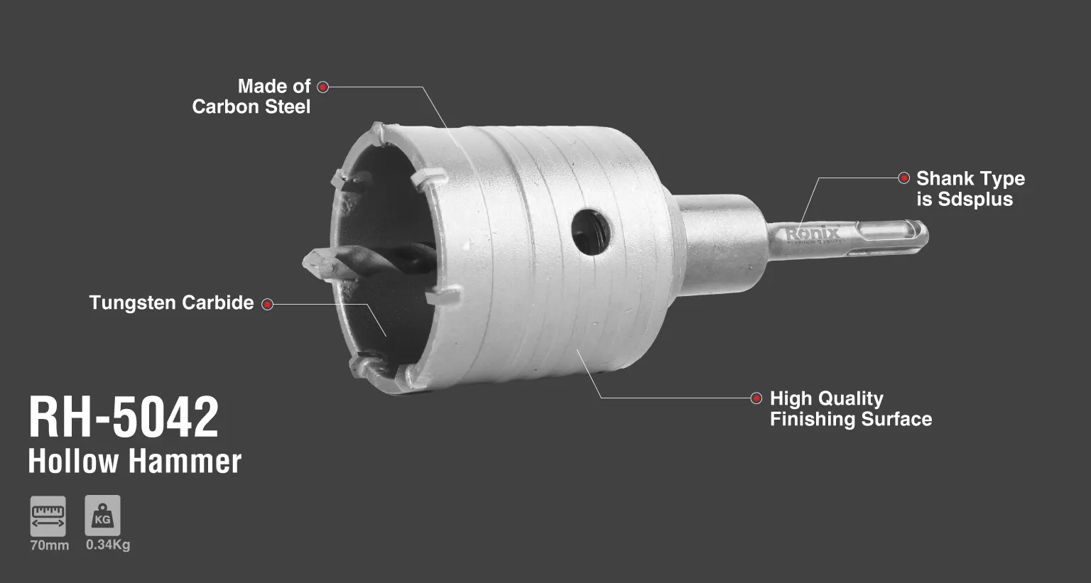 Hole Core Bit 50mm