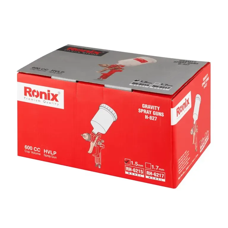 1.5mm Air Spray Gun 600 CC METAL Plastic Cup