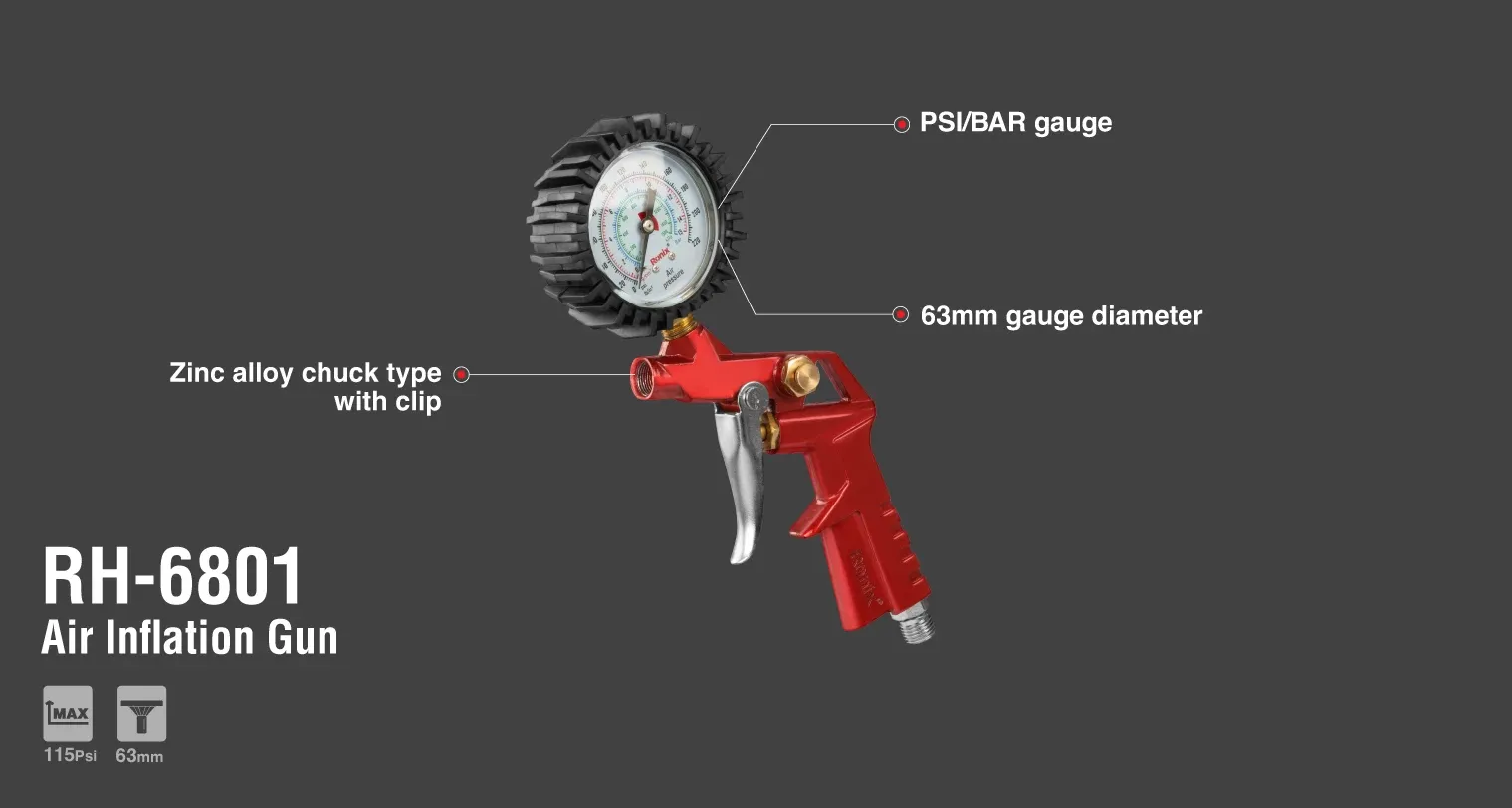 Air Inflating Gun 115psi