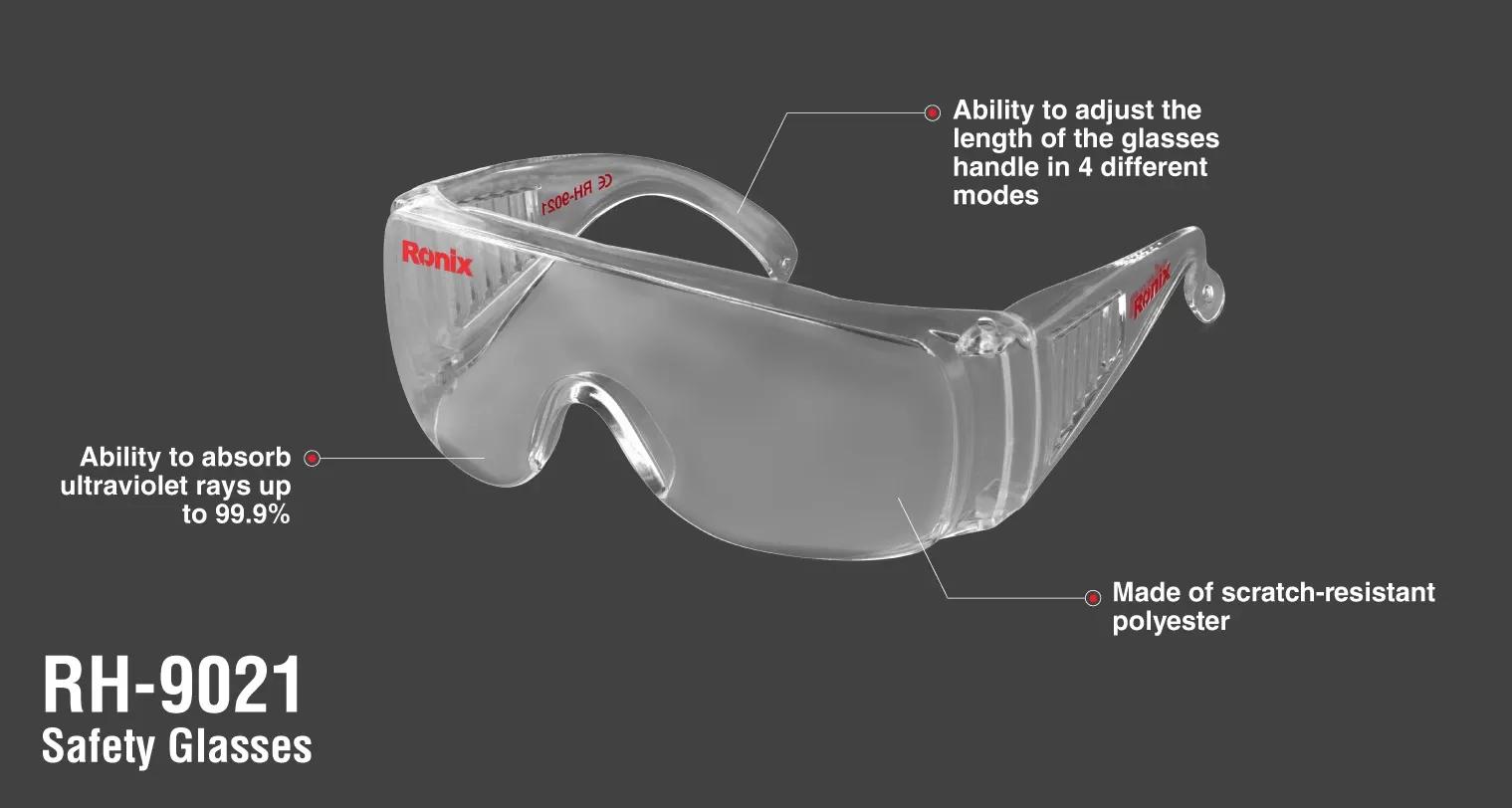 Safety glasses with side shields