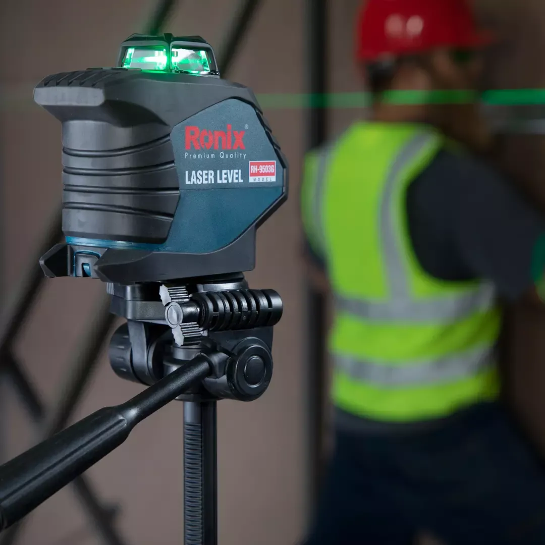 Professional 360°H Plus V-line& Cross-line Laser Level 50M