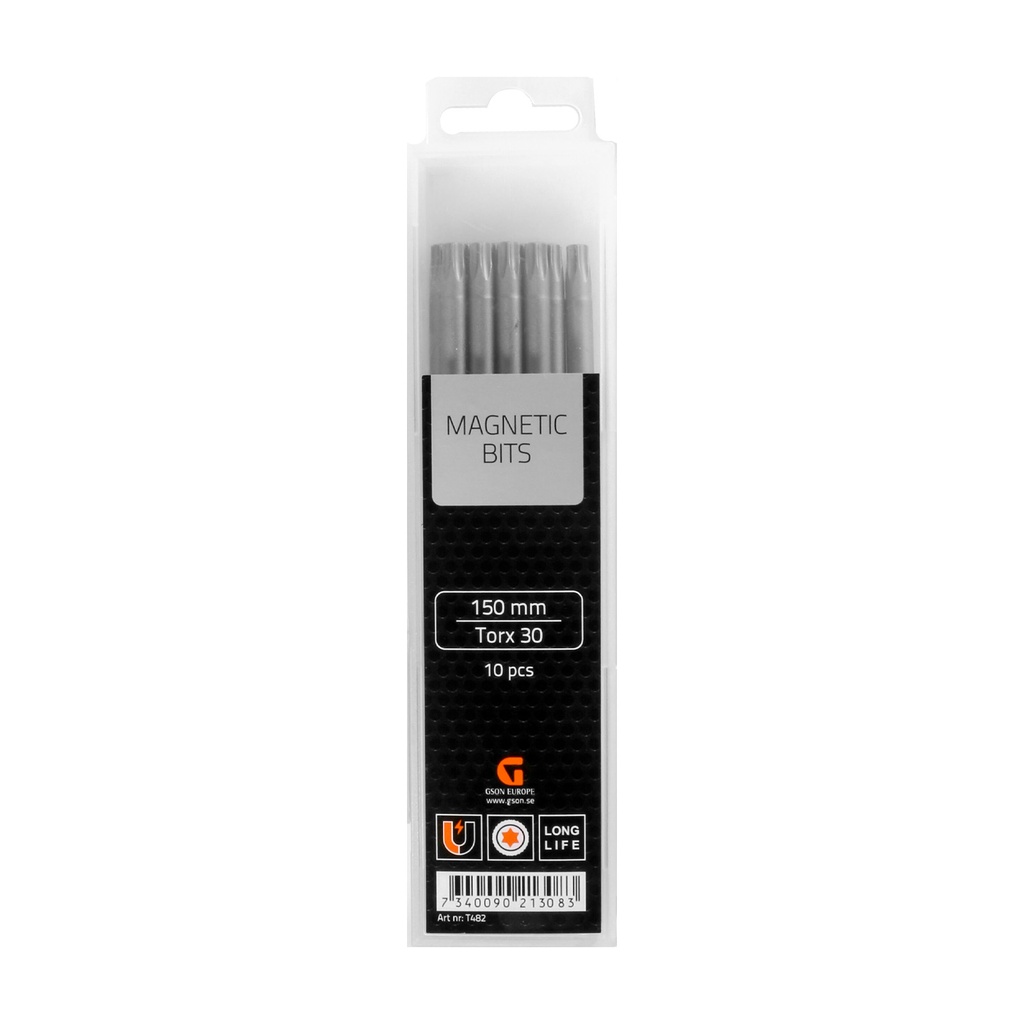 Magnetic Torx Bits T30 150 mm