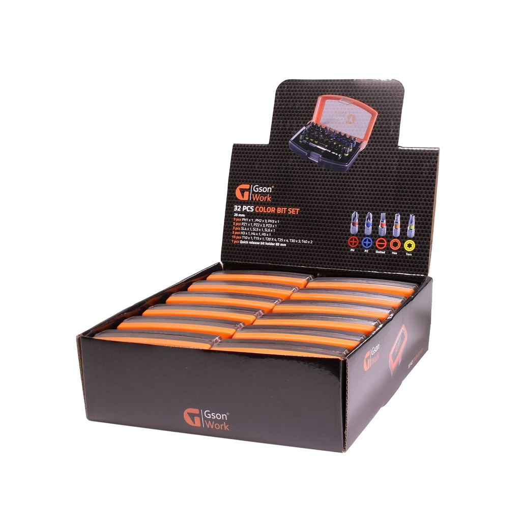 GSON Color Bit Set 32 pcs