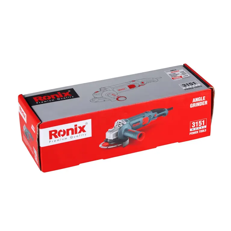 Long Handle Mini Angle Grinder 1000W - 125mm