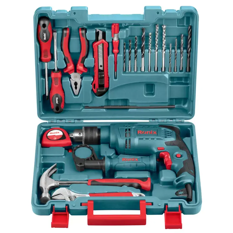 Impact drill kits 22 pcs-650W-13mm