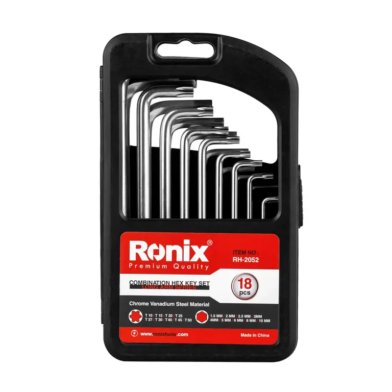 Hex & Torx Key Set 18pcs