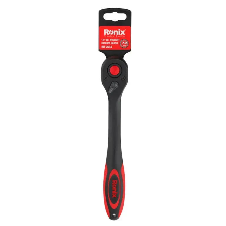 Straight Ratchet Handle 10"
