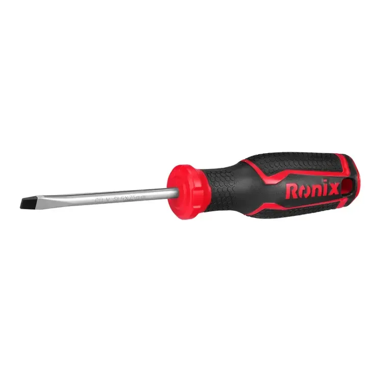 TPR Screwdriver 5*75mm slotted