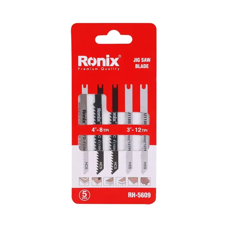 Jigsaw Blade set (5pcs) U-SHANK MIXED