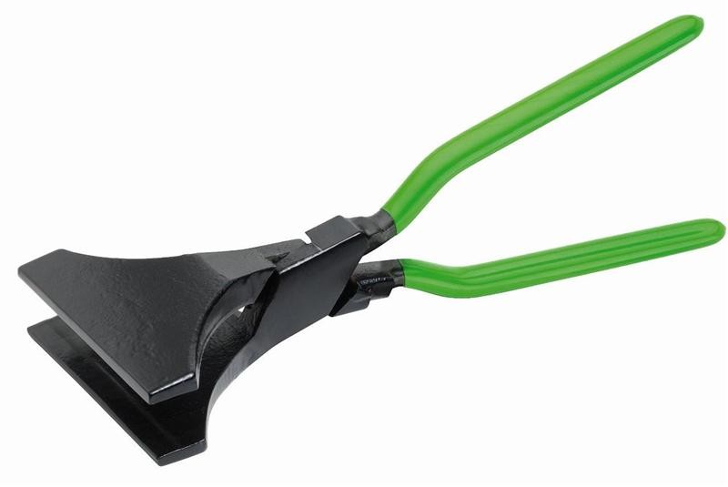 Seaming pliers straight, width 100mm, depth 58mm, lap joint