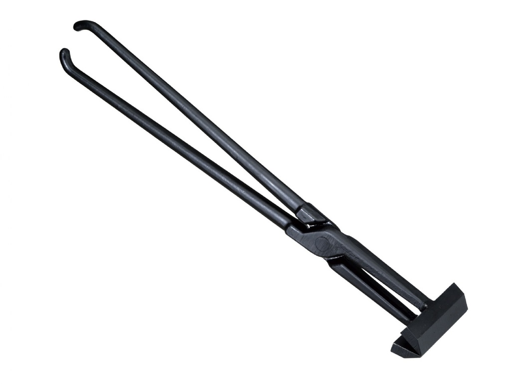 Seaming pliers, straight, lap joint, 160 mm