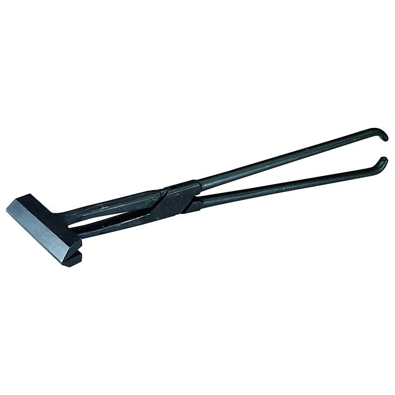Seaming pliers, straight, lap joint, 180 mm