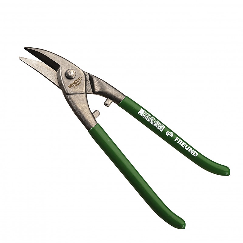 Punch snips, cut right, 250 mm, HRC 56, green