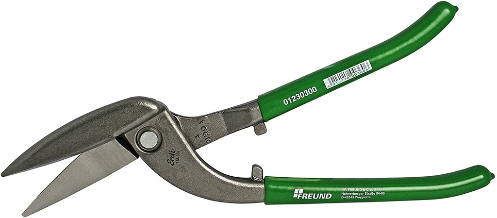 Tinmen´s/Pelikan snips, cut right, 300 mm, HRC 56