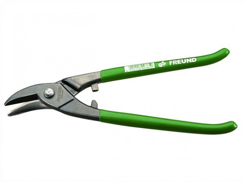 Genuine shape cutting snips, left, 250 mm