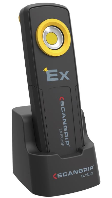 Rechargeable Ex-Proof worklight Scangrip UNI-EX, 350lm, Zone 0/20, IP65