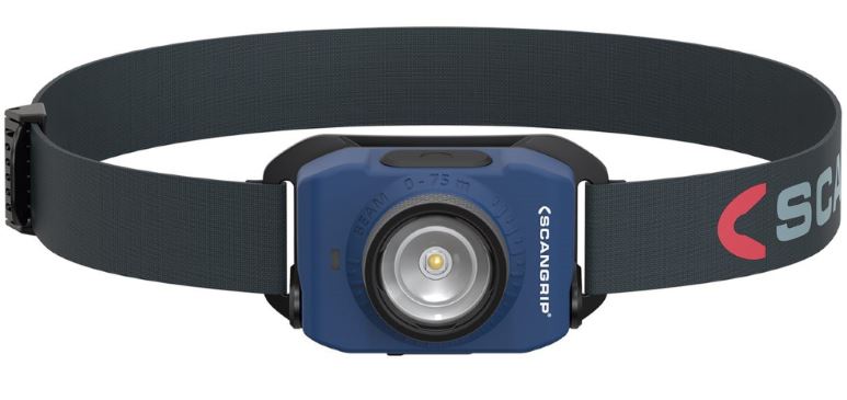 Head lamp Scangrip ZOOM, 220 lm, rechargeable, IP54