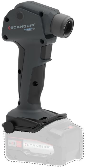 Stand-alone handle Scangrip MULTILIGHT BODY CONNECT, IP30