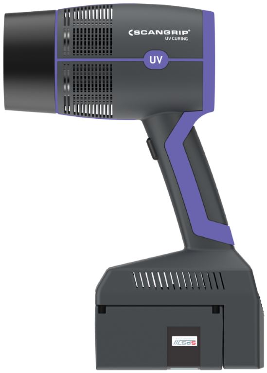 Rechargeable UV Curing light Scangrip UV-GUN, 8Ah battery, IP30