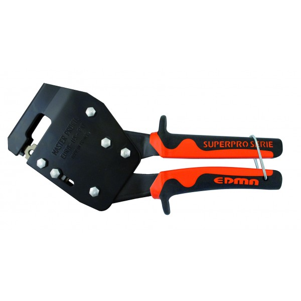 Punch lock pliers Master-Profil, 45*, one-handed, max 1+1mm