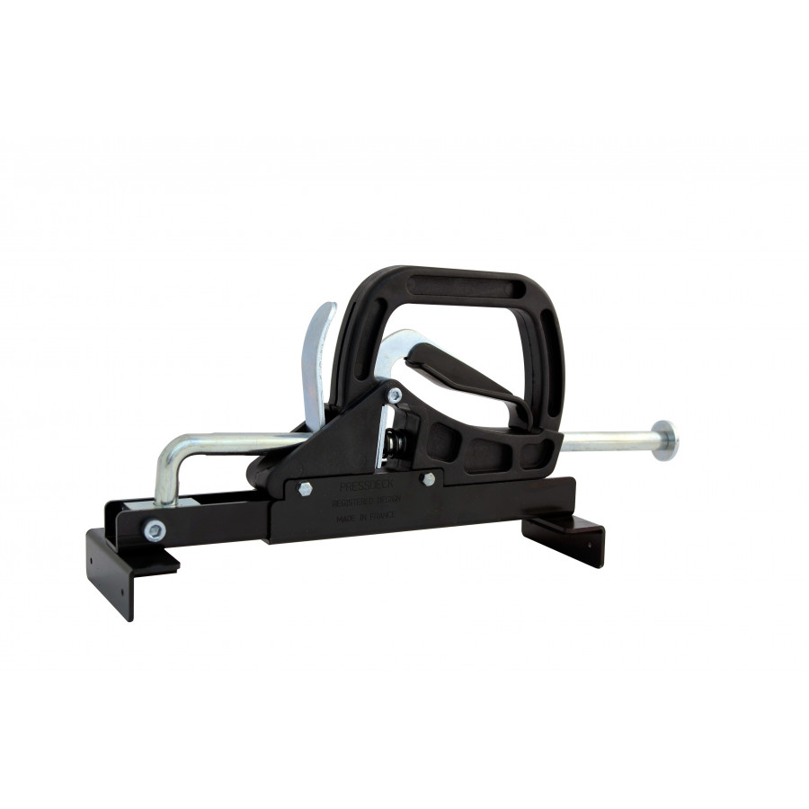 Decking lath straightener PRESS DECK NEW spring for more clamping force